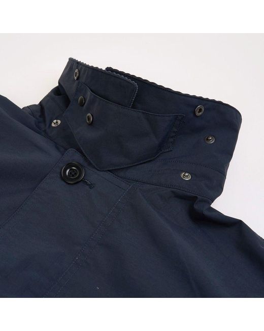 Nanamica Blue 2L Pertex Field Jacket for men