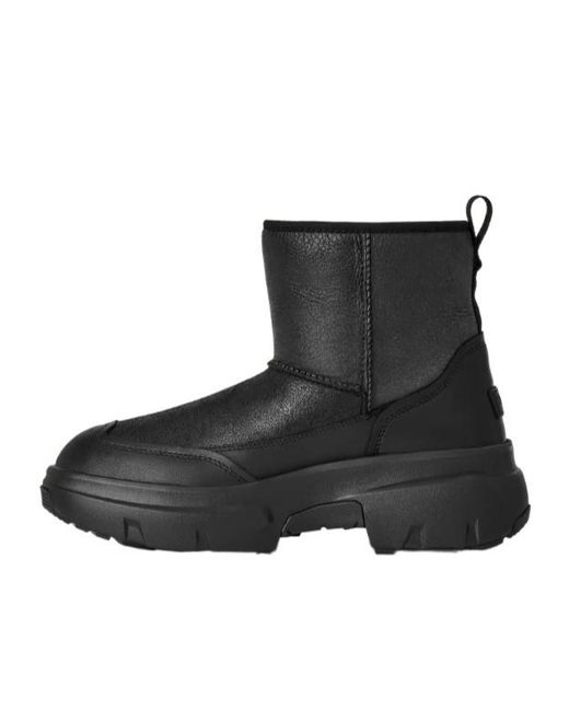 Ugg Black Jld Round Toe Ankle Boots for men