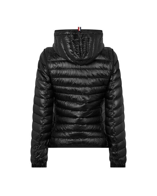 Moncler Black Light Hooded Down Jacket