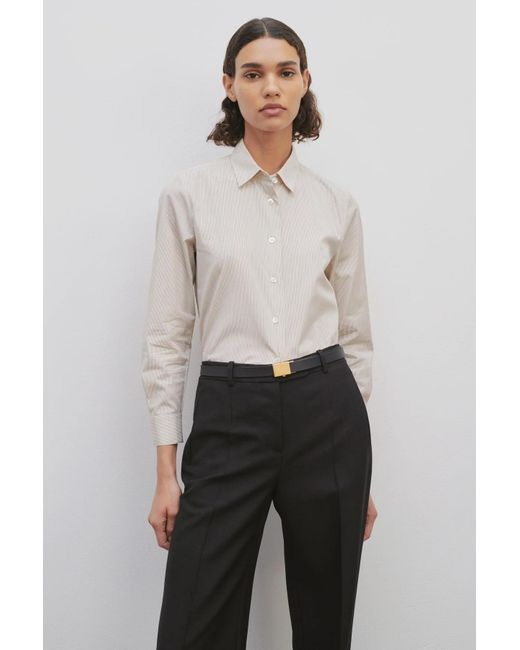 The Row White Buttoned Shirt