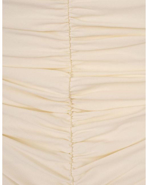 LaRevêche White Long Sleeve Dress
