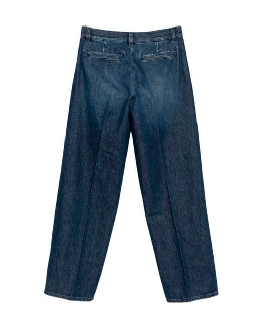Lardini Blue Straight-Leg Jeans for men