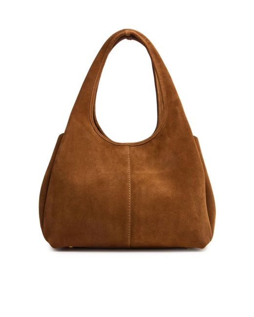 COACH Brown Lana Shoulder Bag