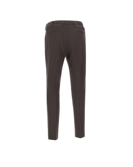 Pt Pantaloni Gray Pt Torino Dieci Slim Fit Pants for men