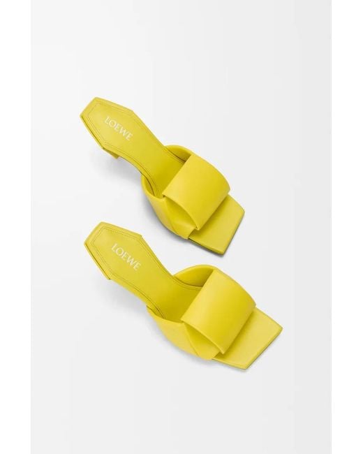 Loewe Yellow Origami Slide
