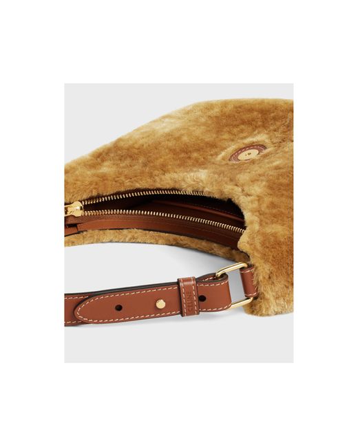 Céline Brown Medium Ava Triomphe Bag