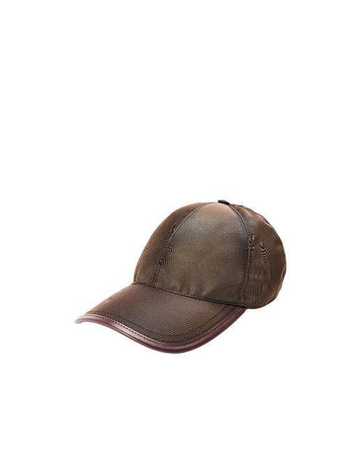 Prada Brown Baseball Cap Sn62 for men