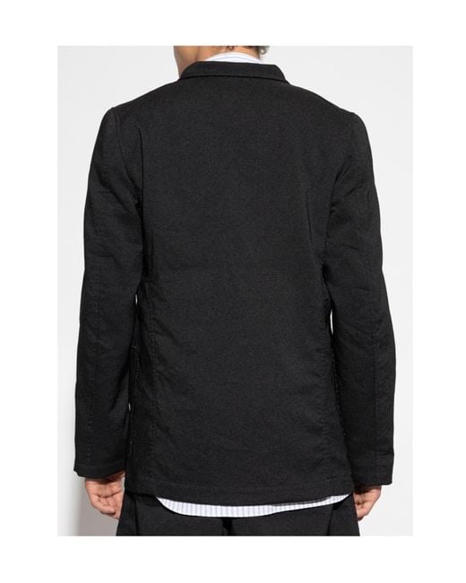 Comme des Garçons Black Long Sleeve Blazer for men