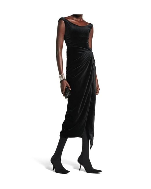 Balenciaga Black Round-Neck Tank Top