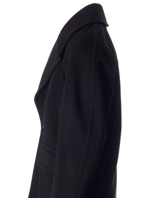 McQueen Blue Oversized Peacoat for men