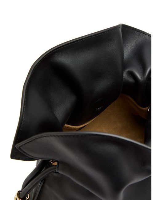 Loewe Black Metallic Clutch