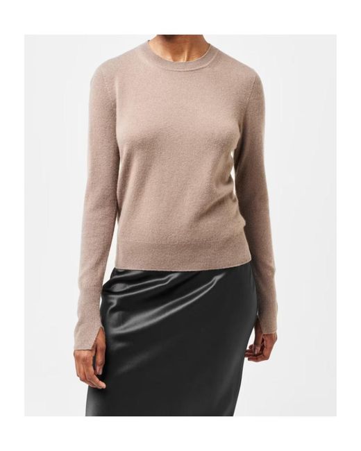 Joseph Natural Crew Neck Long Sleeve Sweater