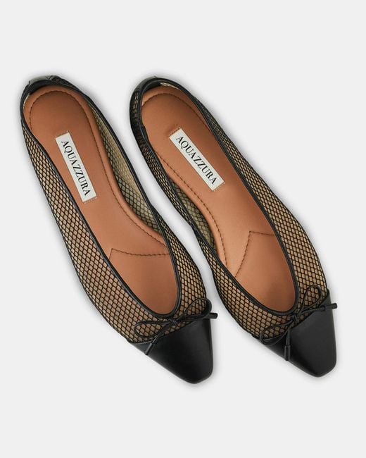 Aquazzura Multicolor Gioia Ballet Flats