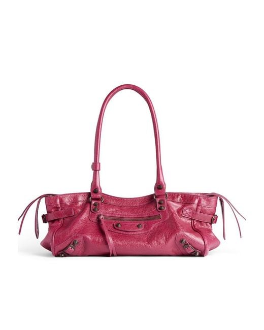 Balenciaga Pink Le City East-West Bag
