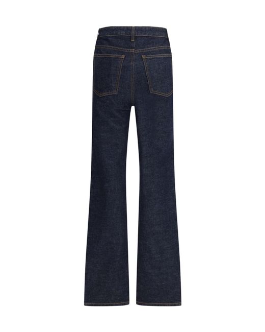 Khaite Blue Danielle Stretched Jeans