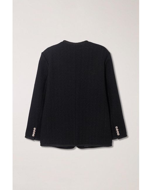 DUNST Blue Crew Neck Three-Pocket Jacket for men