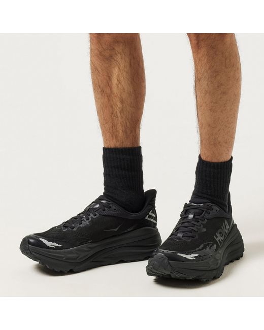 Hoka One One Black Stinson 7 Running Shoes for men