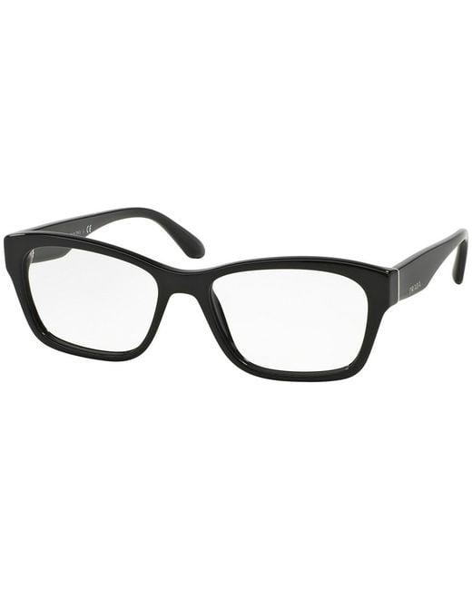 Prada White Logo Flat Mirror