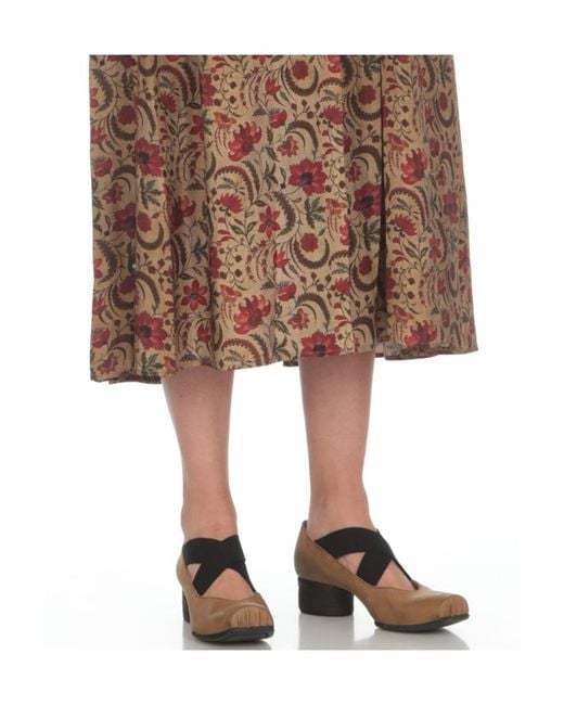 Uma Wang Brown 40Mm Square-Toe Leather Ballerina Shoes