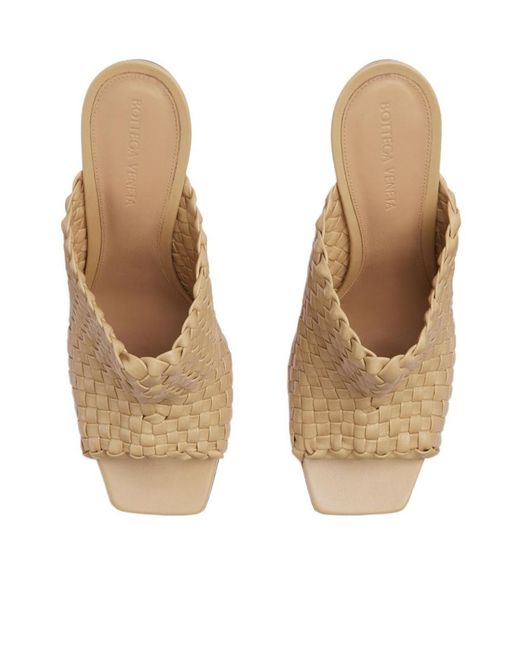 Bottega Veneta Natural Knot Mules