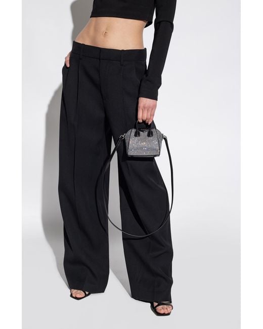 Givenchy Black Antigona Embellished Mini Top Handle Bag