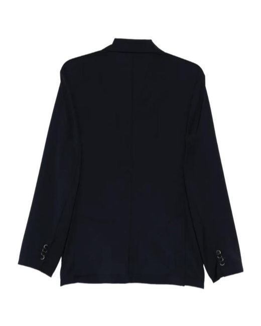 Barena Blue Siroco Double-Breasted Jacket for men