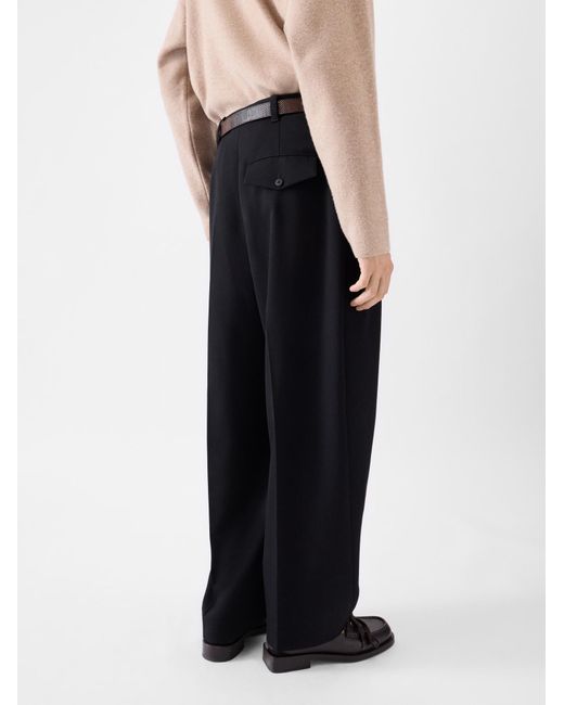 Jacquemus Black Fernando Formal Pants for men