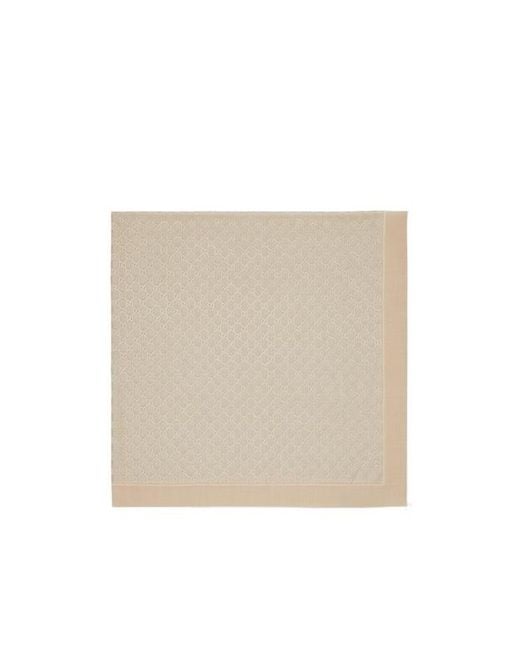 Gucci Natural Gg Shawl