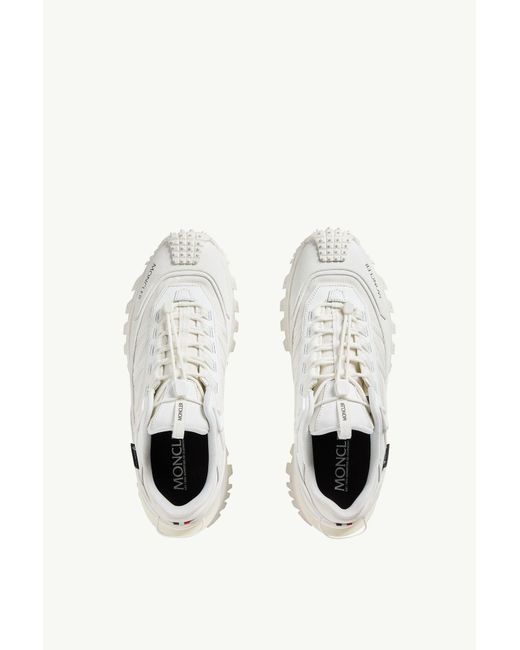 Moncler White Trailgrip Gtx Chunky Sneakers