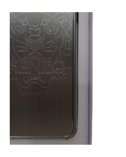 KENZO Gray Logo Phone Case for men