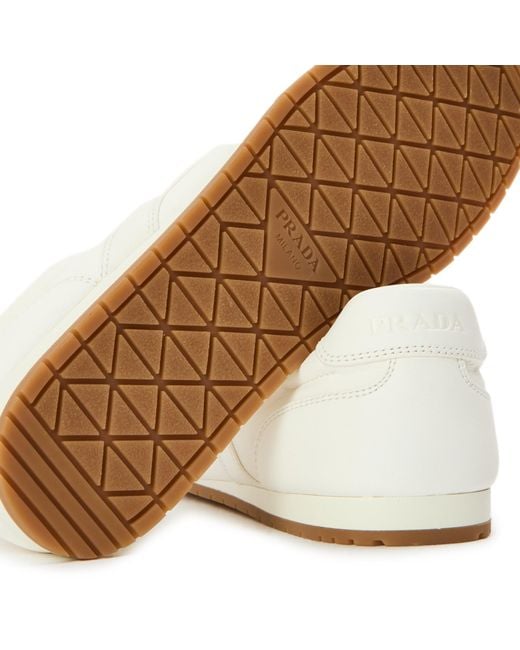 Prada White Low-Top Trainers