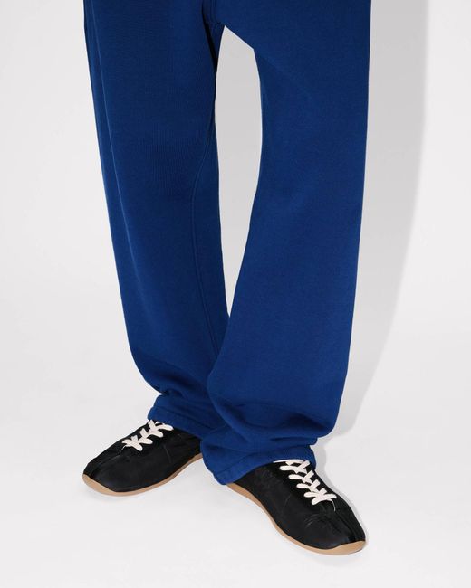 KENZO Blue Boke Flower 2.0 Embroidered Straight Jopants for men