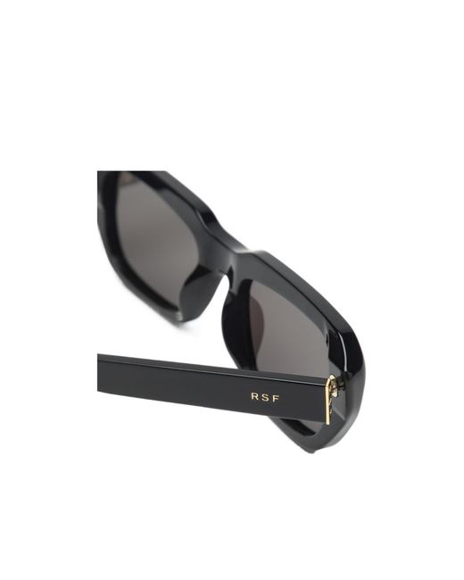 Retrosuperfuture White Geometric Frame Sunglasses for men
