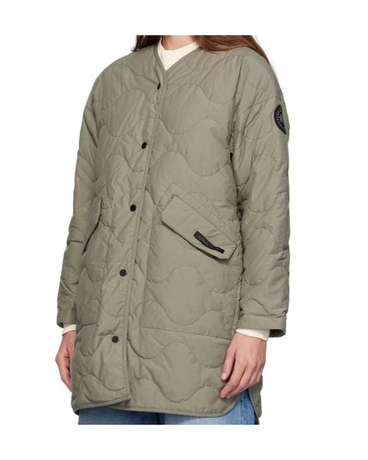 Canada Goose Gray Elgin Reversible Liner Coat
