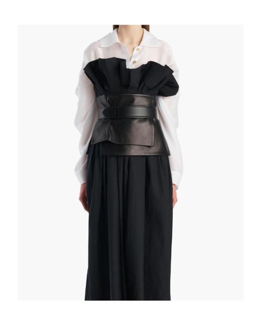 Khaite Black Saskia Belt