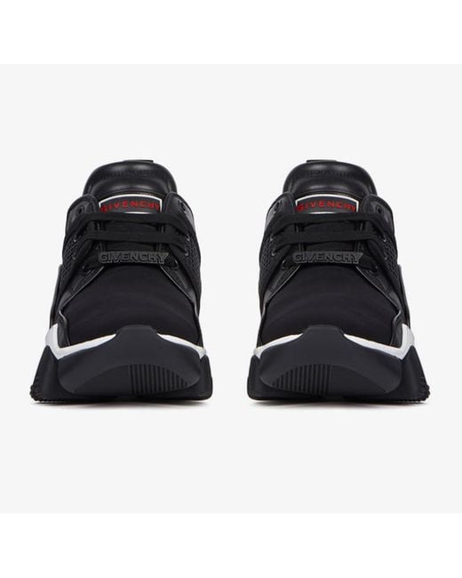 Givenchy Black Jaw Chunky Low-Top Sneakers