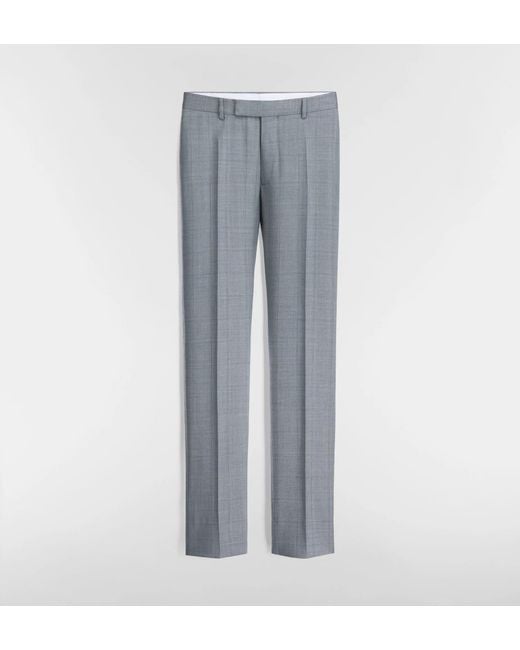 Dior Blue Double-Breasted Suit for men