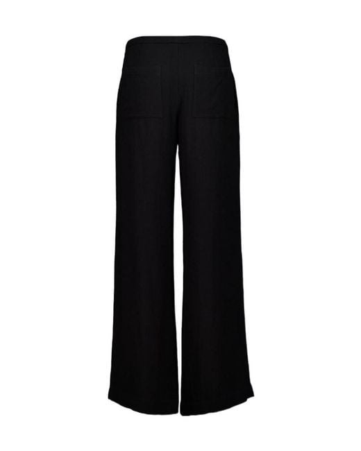 James Perse Black Drawstring Track Pants