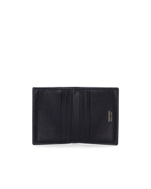 Tom Ford Black Bifold Wallet for men