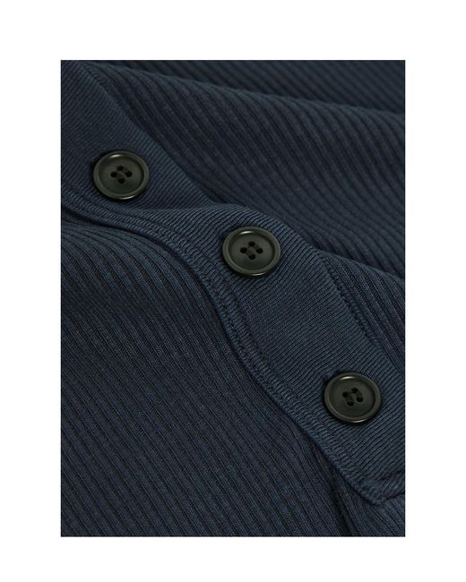 Citizens of Humanity Blue Solid-Color Basic Top