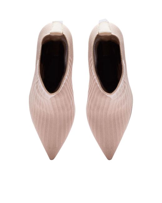 Balmain Pink Pointed Short Boots