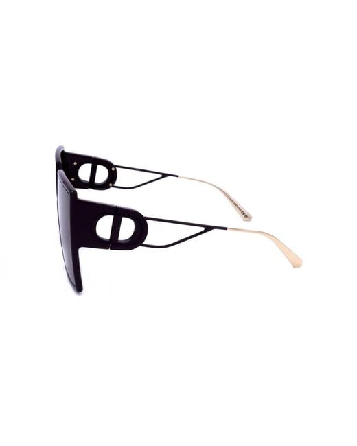 Dior Purple Square Frame Sunglasses