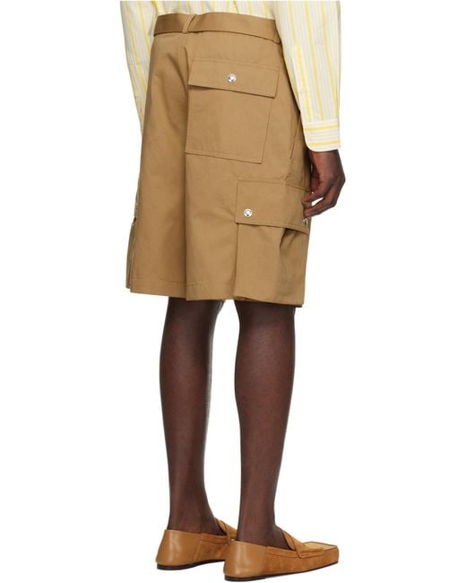 Jacquemus Natural Shorts for men
