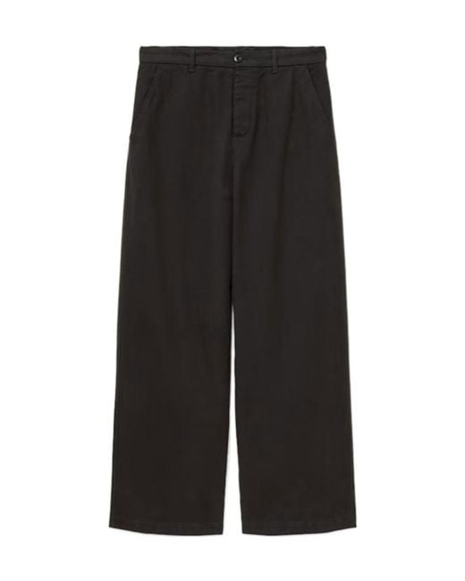 AllSaints Black Juku Loose Fit Trousers for men