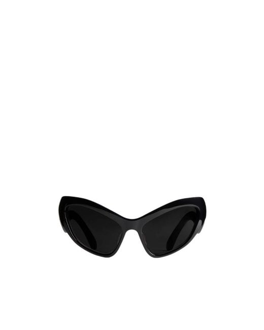 Balenciaga Black Eyewear Hamptons Cat-Eye Sunglasses