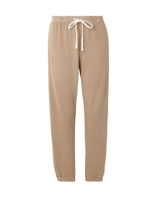 James Perse Natural Drawstring Sweatpants