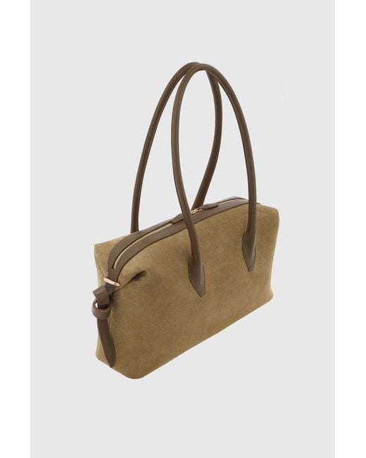 Yuzefi Metallic Brioche Duffle