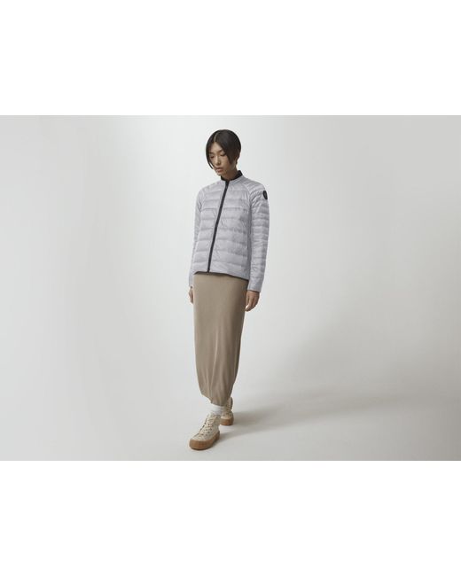 Canada Goose Gray Roncy Down Jacket
