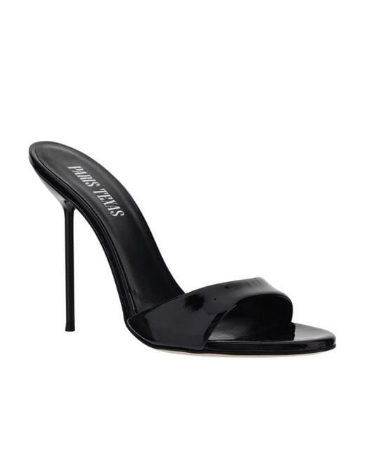 Paris Texas Black Lidia Mules