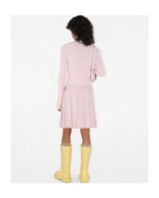 Burberry Pink Turtleneck Knitted Jumper